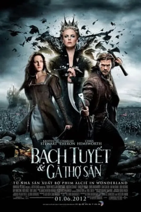 Poster phim Bạch Tuyết và Gã Thợ Săn trên Xem Phim Fun